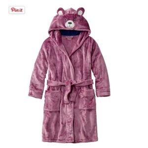 LL Bean kids robe, size 6-7